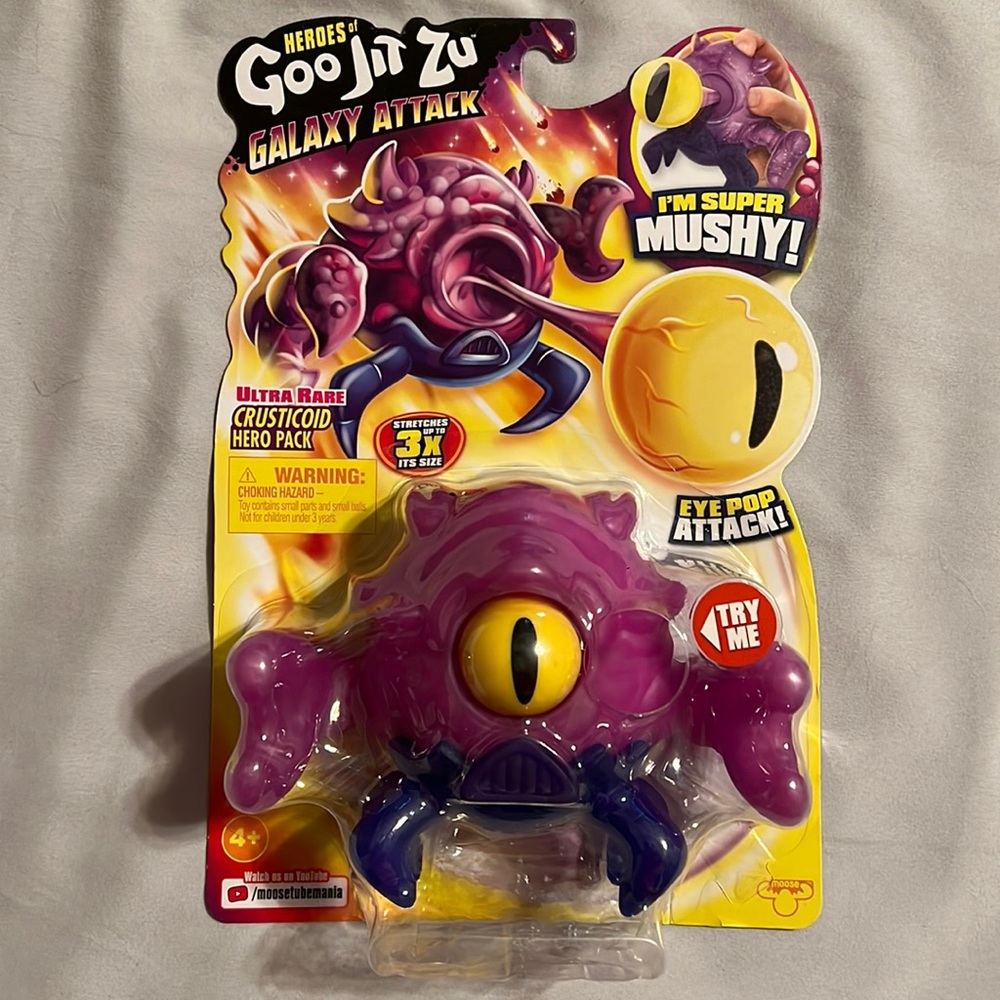 Goo Jit Zu Galaxy Attack Ultra Rare Crusticoid